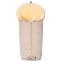 Hofbrucker Kinderwagen Lammfell-Fußsack Iglu beige