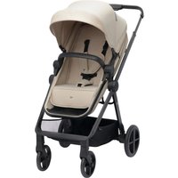Kinderkraft Kombikinderwagen NEWLY 4in1 Trio-Set inkl. Babyschale MINK PRO und Isofix-Basis beige