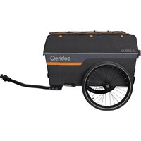 Qeridoo Fahrradanhänger Qubee XL Grey