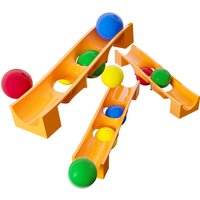 Hubelino Kugelbahn Erweiterung Kugelfalle