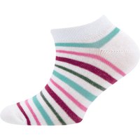 Ewers 3er-Pack Sneakersocken Erdbeeren Ringel