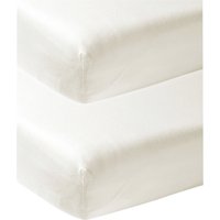 Meyco Baby 2er-Pack Jersey-Spannbetttücher 60x120 cm