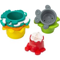 Infantino Badespielzeug Stapelbecher