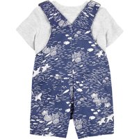 Carter's 2-tlg. Set T-Shirt und Latzhose kurz