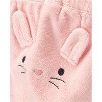 Carter's 3-tlg. Set Body kurzarm, Sweatjacke und Jogginghose Frottee Hase