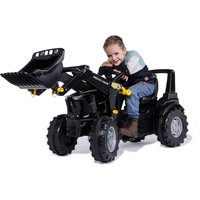 Rolly Toys® Trettraktor rollyFarmtrac Premium Deutz-Fahr 8280 mit Frontlader Warrior