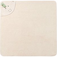 Sterntaler Kapuzenbadetuch mit Applikation 100x100 cm beige