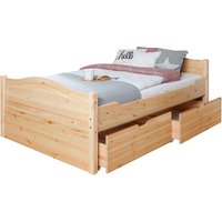Ticaa Einzelbett "Leni" 120x200 Kiefer Natur