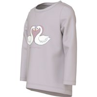 Name It Shirt langarm Schwäne