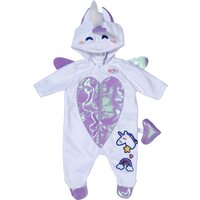 Zapf Creation Baby Born Puppen Outfit Einhorn Strampler 43cm