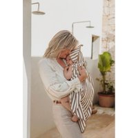 Meyco Baby Kapuzenbadetuch 75x75cm braun