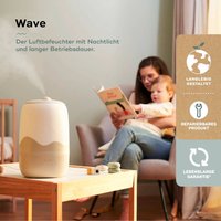 Babymoov 2in1 Luftbefeuchter mit Nachtlicht Wave