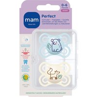 Mam 2er-Pack Schnuller Perfect Silikon, 0-6M