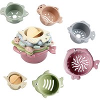 Solini Badespielzeug Stapelbecher