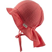 Sterntaler Musselin-Sonnenhut mit Nackenschutz