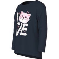 Name It Shirt langarm Katze Love