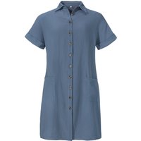 Hemdblusen-Kleid „Helena“, Größe: S, blau