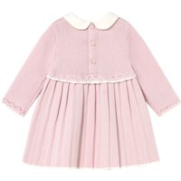 Mayoral Strickkleid langarm mit Bubikragen