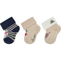 Sterntaler 3er-Pack Socken Weihnachten