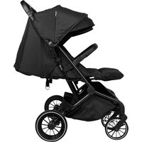 Babygo Kinderwagen Zwillingswagen GO Twice schwarz