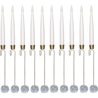 LED-Hängekerzen, 10 Stück