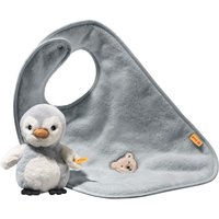 Steiff Geschenkset Lio Pinguin mit Rassel und Latz