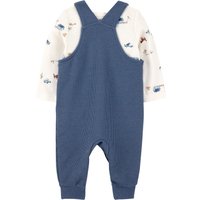 Carter's 2-tlg. Set Latzhose und Shirt Farm Waffelpiqué