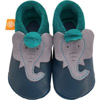 Orangenkinder Krabbel- und Hausschuhe Elefant