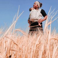 Hoppediz® Babytragetuch Gewebtes Tragetuch