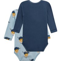 Sanetta 2er-Pack Bodys langarm Highland Cattle