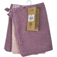Wörner 3er-Pack Waschlappen 15x21 cm rosa