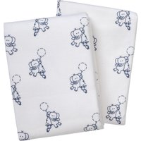 Bornino Lieblinge 2er-Pack Moltontücher 80x80 cm