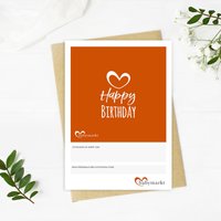Geschenkgutschein Happy Birthday