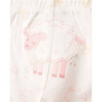 Carter's 3-tlg. Set Body kurzarm, Body langarm und Leggings Schafe