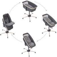 Maxi-Cosi Stubenwagen, Hochstuhl und Liegesessel Alba