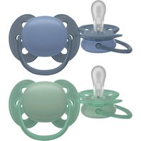 Philips Avent 2er-Pack Schnuller ultra soft, 6-18M