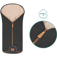 Fillikid Winterfußsack Nevis Cord grau
