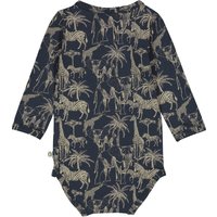 Müsli Henley-Body langarm Safari