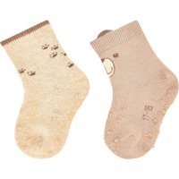 Sterntaler 2er-Pack ABS-Krabbelsocken Bär
