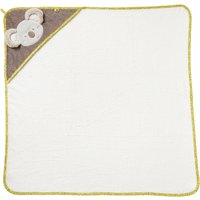 Fehn Kapuzenbadetuch 80x80 cm natur