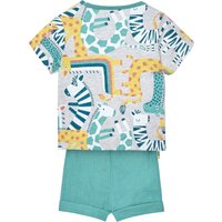 Boboli 2-tlg. Set T-Shirt und Shorts Tiere