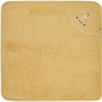 Sterntaler Kapuzenbadetuch 80x80 cm gelb