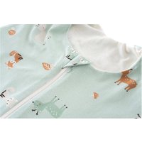 Träumeland Sommer-Sleepoverall light TO GO 0.5 TOG Exklusivdesign Waldtiere