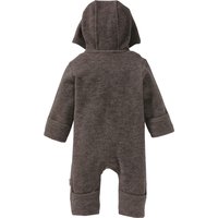 Bornino Wollfleece-Overall mit Klappbündchen aus Merinowolle