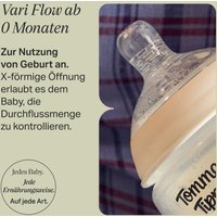 Tommee Tippee 2er-Pack Trinksauger, variabel 0M+