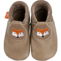 Orangenkinder Krabbel- und Hausschuhe Fuchs