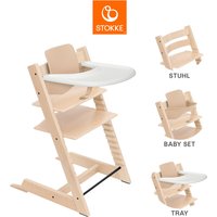 Stokke® Tripp Trapp® Bundle Treppenhochstuhl inkl. Babyset und Tray