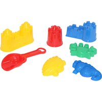 Solini Sandspielzeug-Set Burgformen 7-tlg.