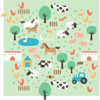 Bornino Home Bettwäsche Am Bauernhof 40x60 / 100x135cm