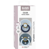 Bibs 2-er Pack Studio Collection Schnuller Latex, 0-6M